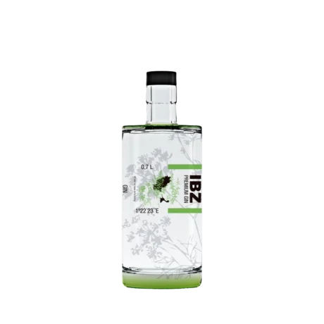 Botella de IBZ Premium Gin 38º de Familia Marí Mayans, 70 cl